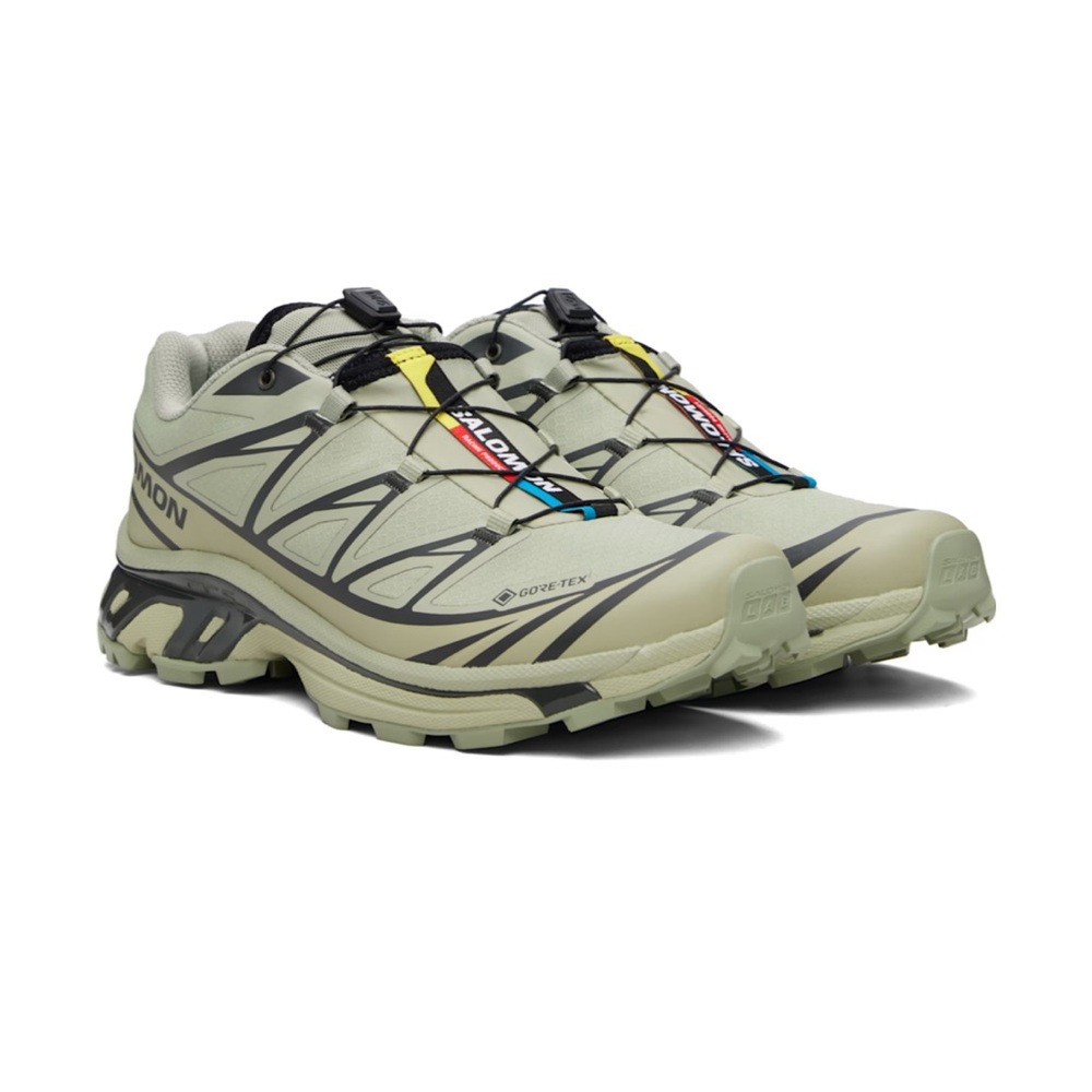 Salomon Matcha Green XT-6 GORE-TEX tea peat